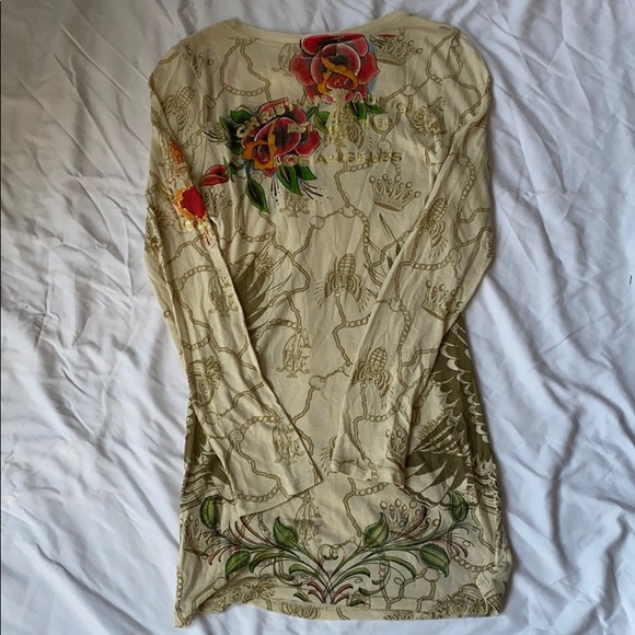 Christian Audigier Long Sleeve Top - Picture 3 of 10